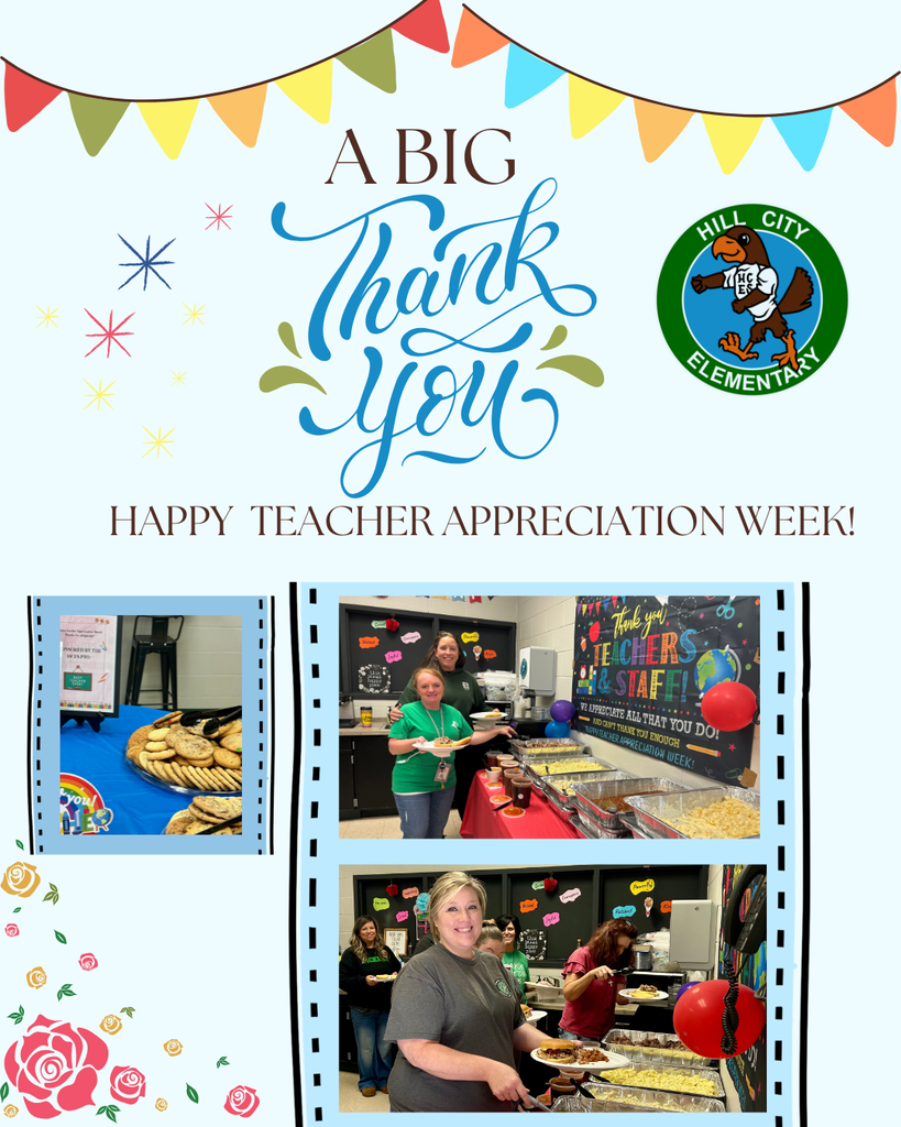 Our awesome Hill City PTO treated us to a delicious Biggins Barbeque lunch with all the fixings today!