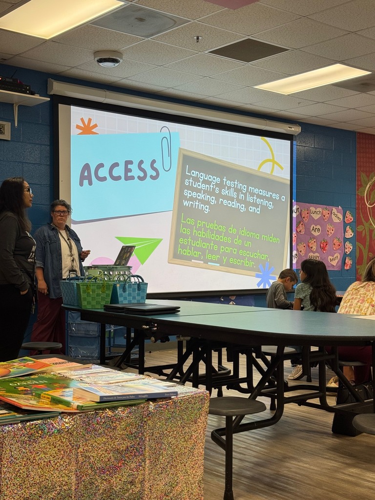 Access Testing presentation for ESOL families