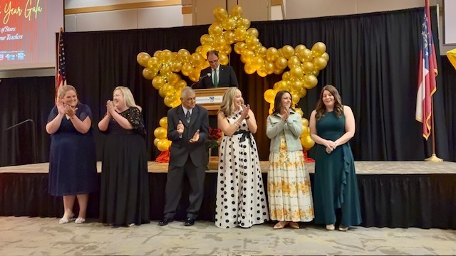 How fortunate we are to have Jennifer Connelly representing Hill City Elementary as our Teacher of the Year!   Tuesday night, PCSD honored all of the Teachers of the Year with a special gala celebration.