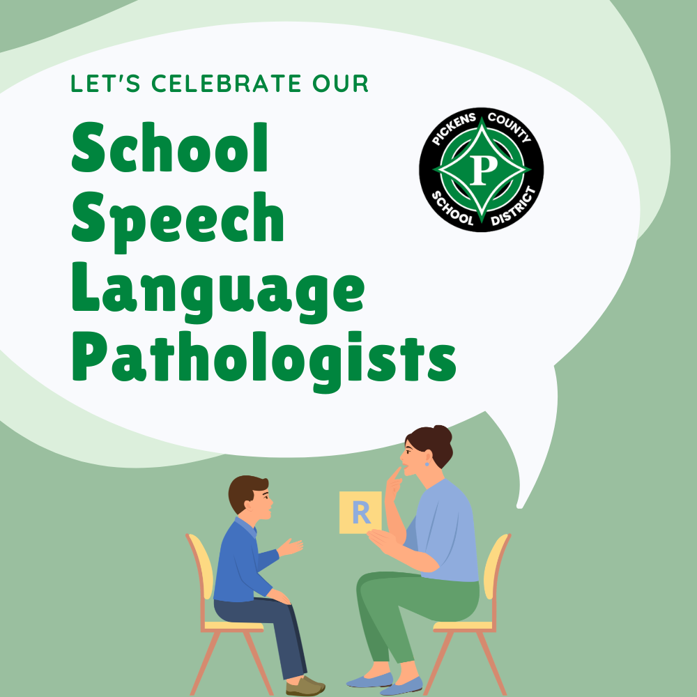 Let's celebrate our School Speech Language Pathologists. 