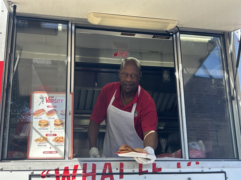 Wow — thank you, Hill City PTO, for the surprise lunch for our faculty and staff from the Varsity Food Truck!