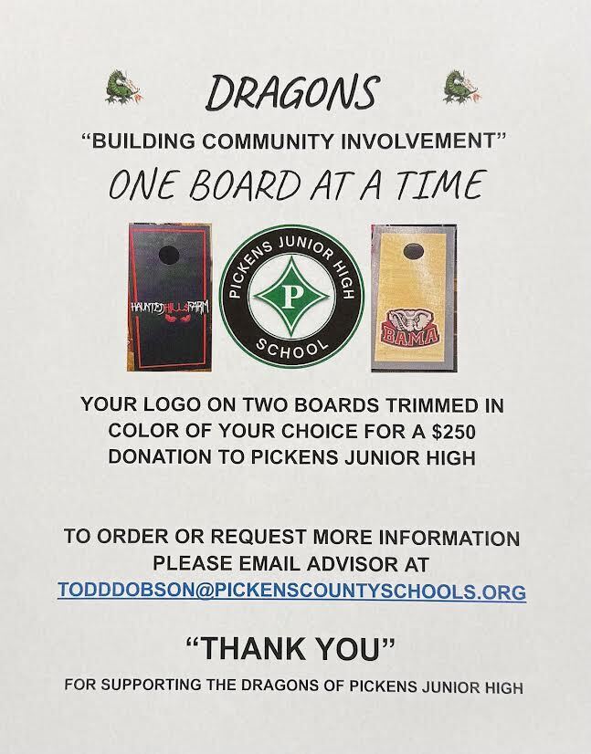 Cornhole Board flyer