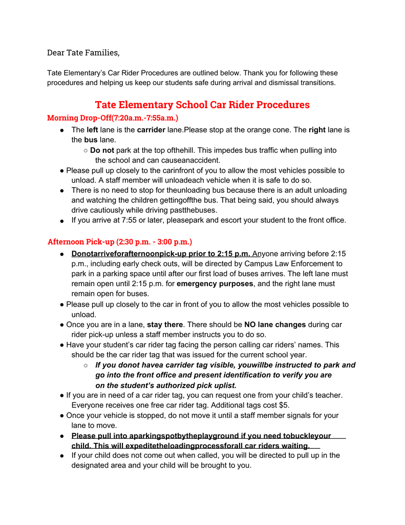 Transportation Information