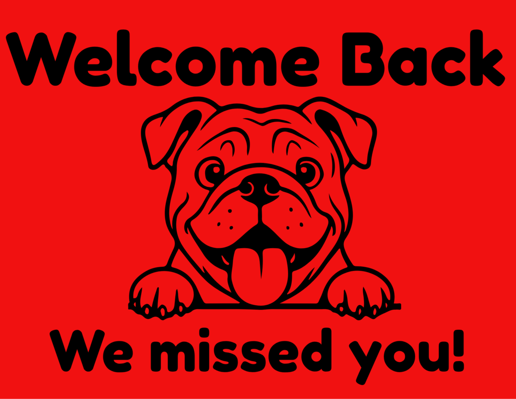 welcome back we missed you 