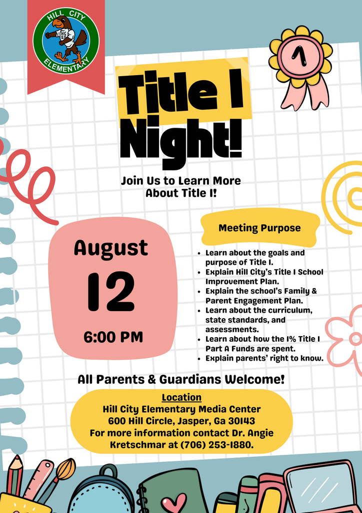 August 12th at 6:30 p.m. is Curriculum Night for fourth grade. What to expect: Meet the teachers, classroom tours, curriculum overview, and Q & A.