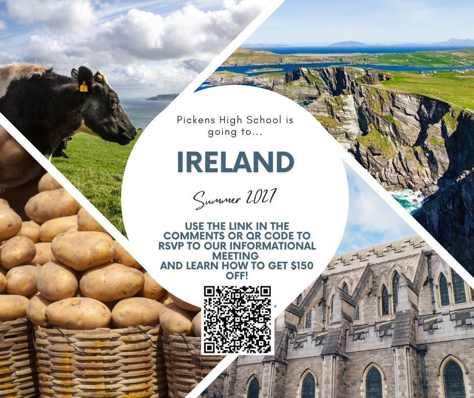 See  Mr. Faix about Ireland Trip if interested.