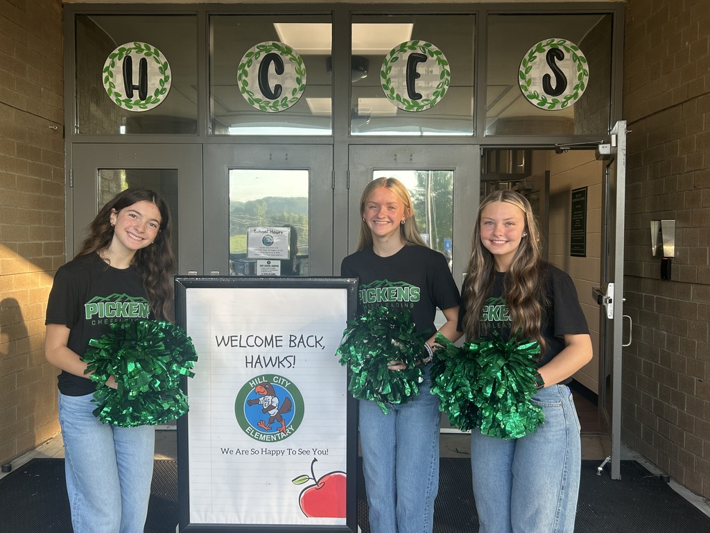 Thank you PHS Cheerleading for welcoming our students this morning.