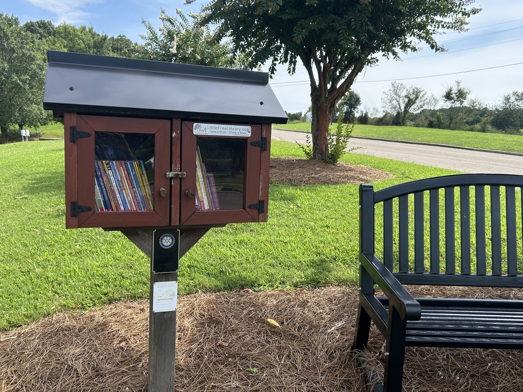 Our Little Free Library is freshly restocked with new books! Stop by, pick a book or two, and enjoy a good read.  Take a book, share a book—and most importantly, just read!