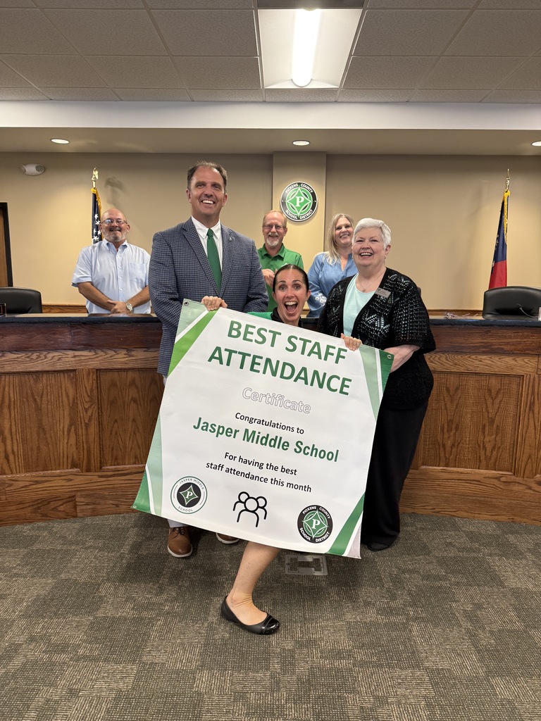 JMS Staff Attendance of the Month