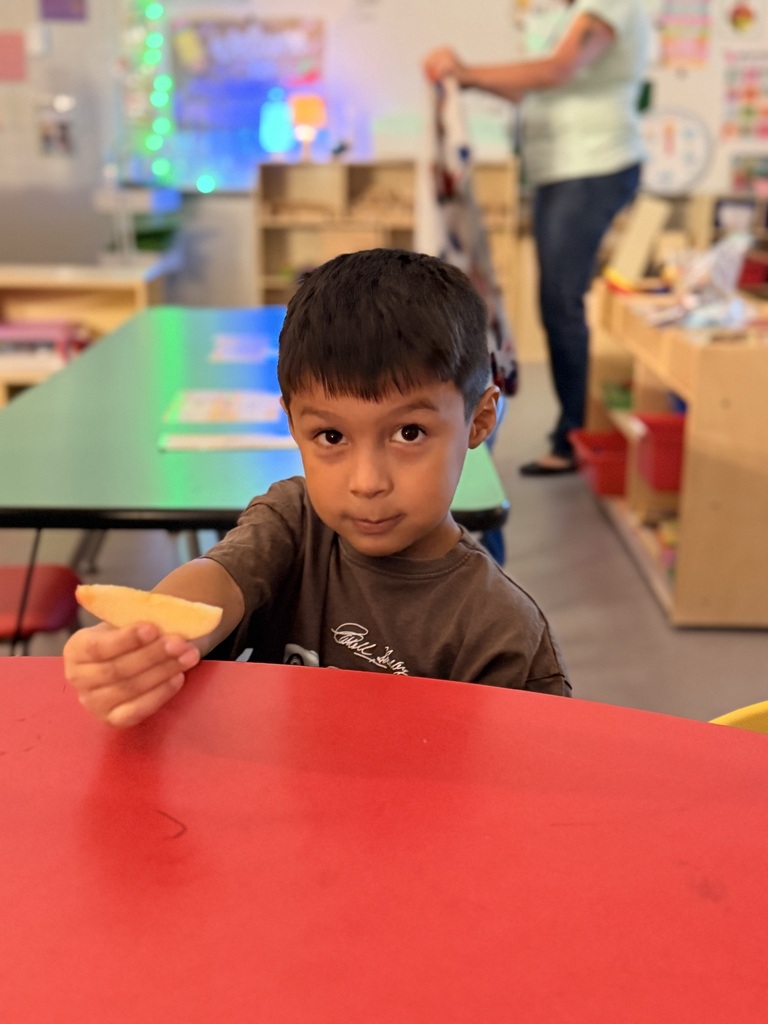 Mrs. Allen’s class put their taste buds to the test! Students sampled three different varieties of apples and created a tally chart to see which one was the class favorite.