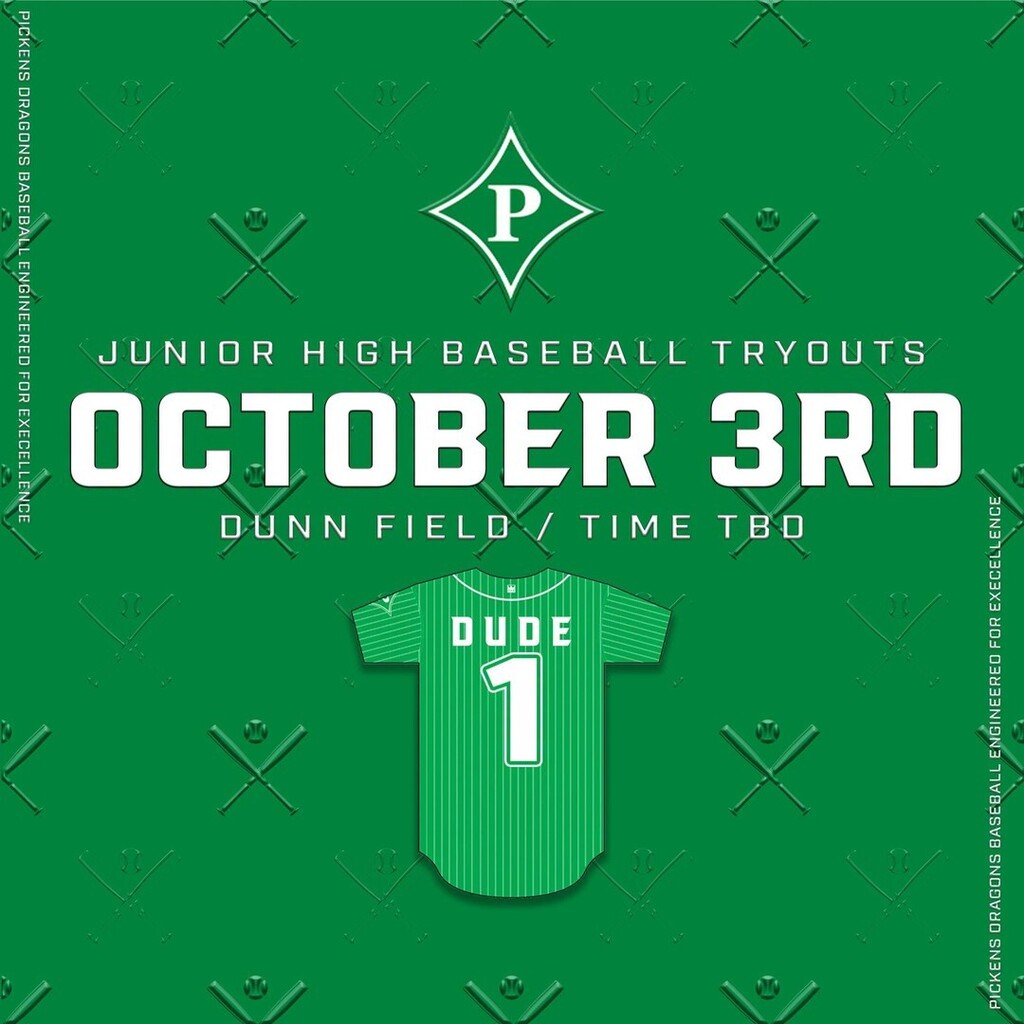 Baseball logo with October 3rd date reminder