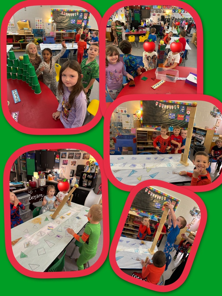 Mrs. Anderson’s class wrapped up this week’s unit on apples with a fun and challenging STEM activity!