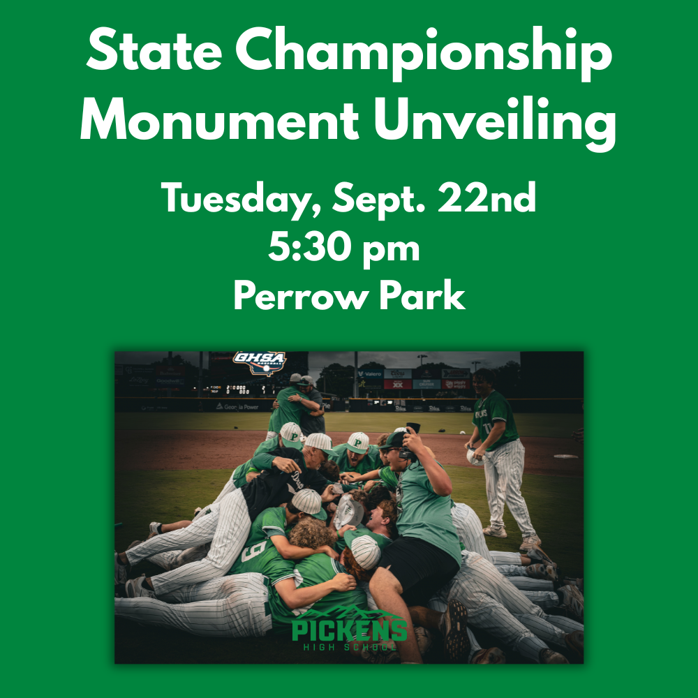 Monument unveiling Tues 9/22 at 5:30