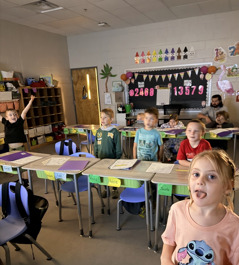 Ms. Sultan's class practicing counting forward & backwards to 120 to counting songs. 