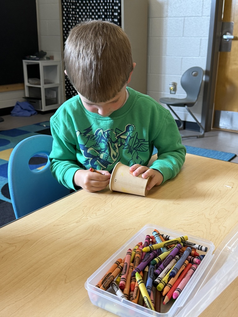 Students in kindergarten and first grade engineered kindness buckets in STEM.