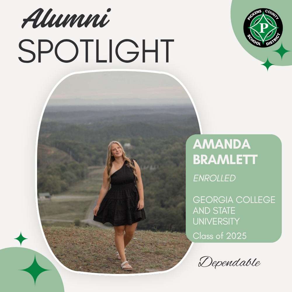 Amanda Bramlett Enrolled, GCSU Class of 2025