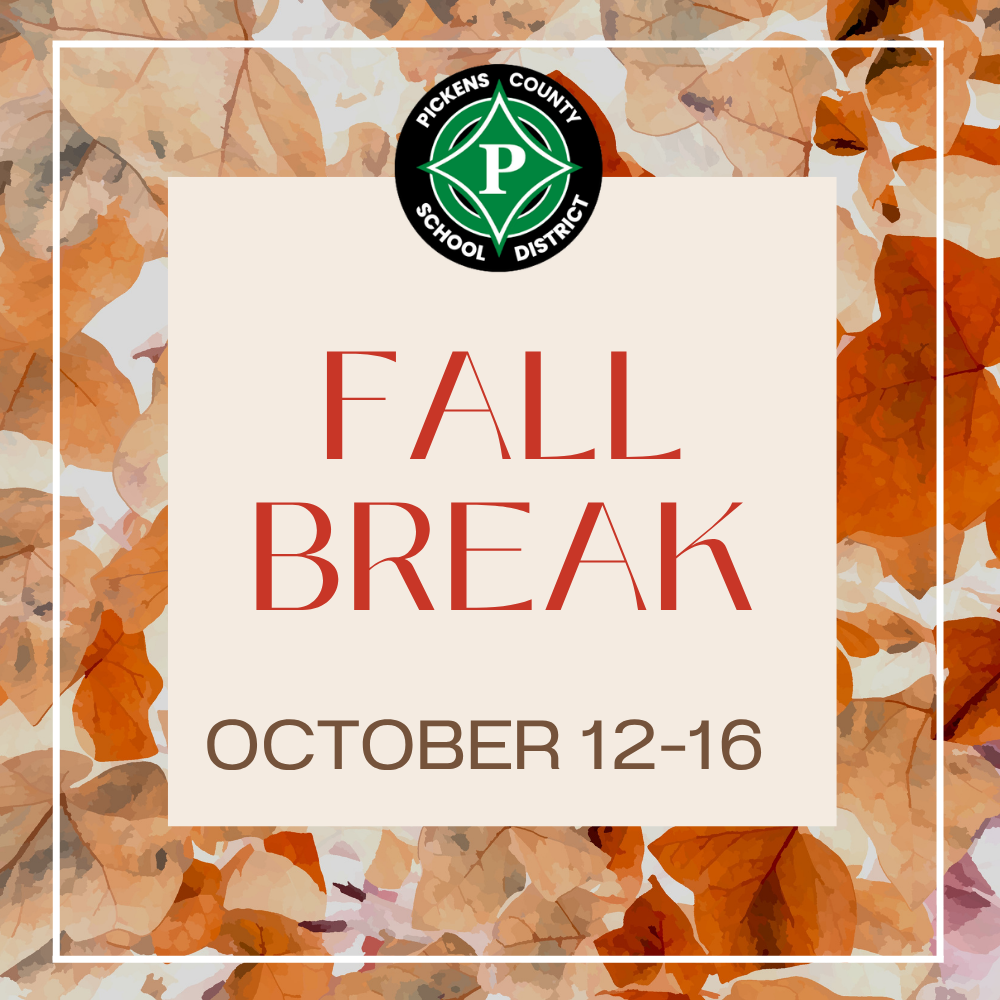 Fall Break October 12-16