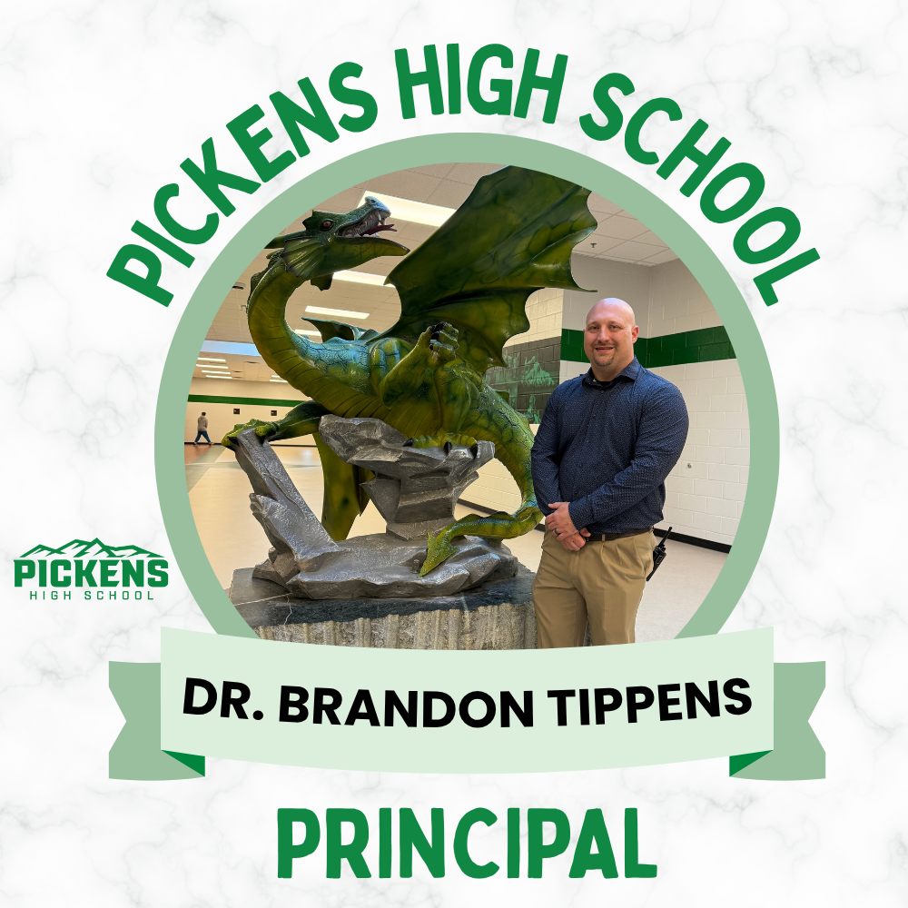 Pickens High Principal Brandon Tippens