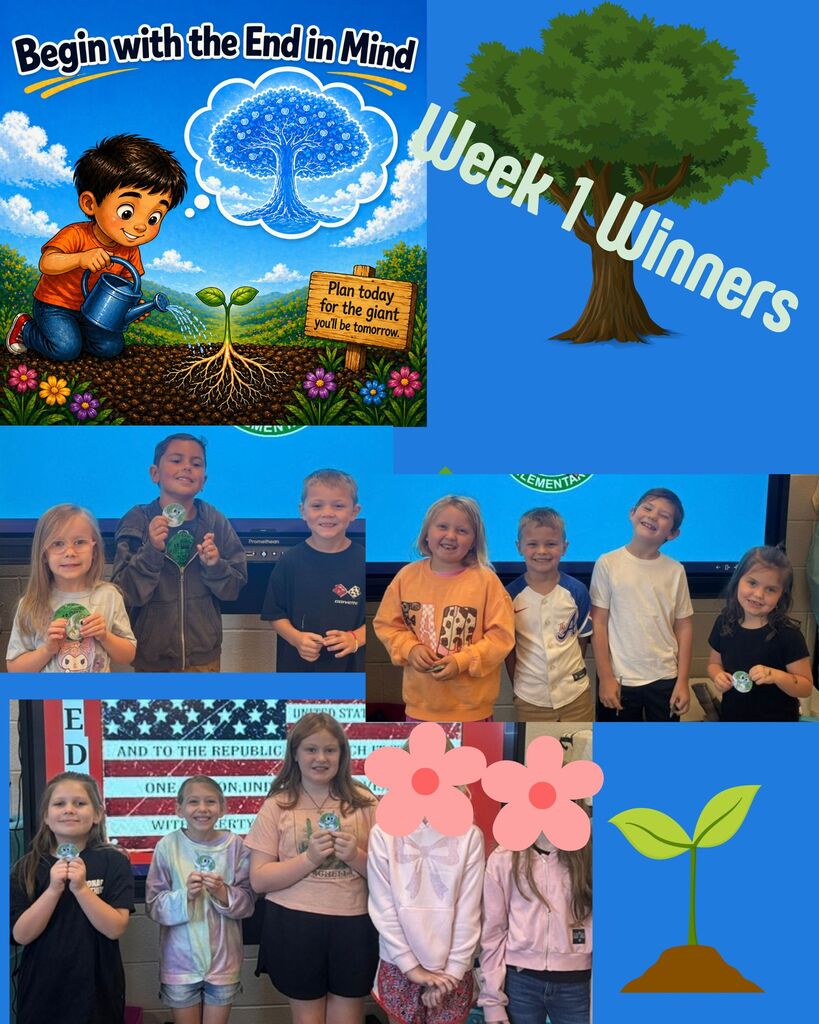 Begin With The End in Mind: Week 1 Winners!