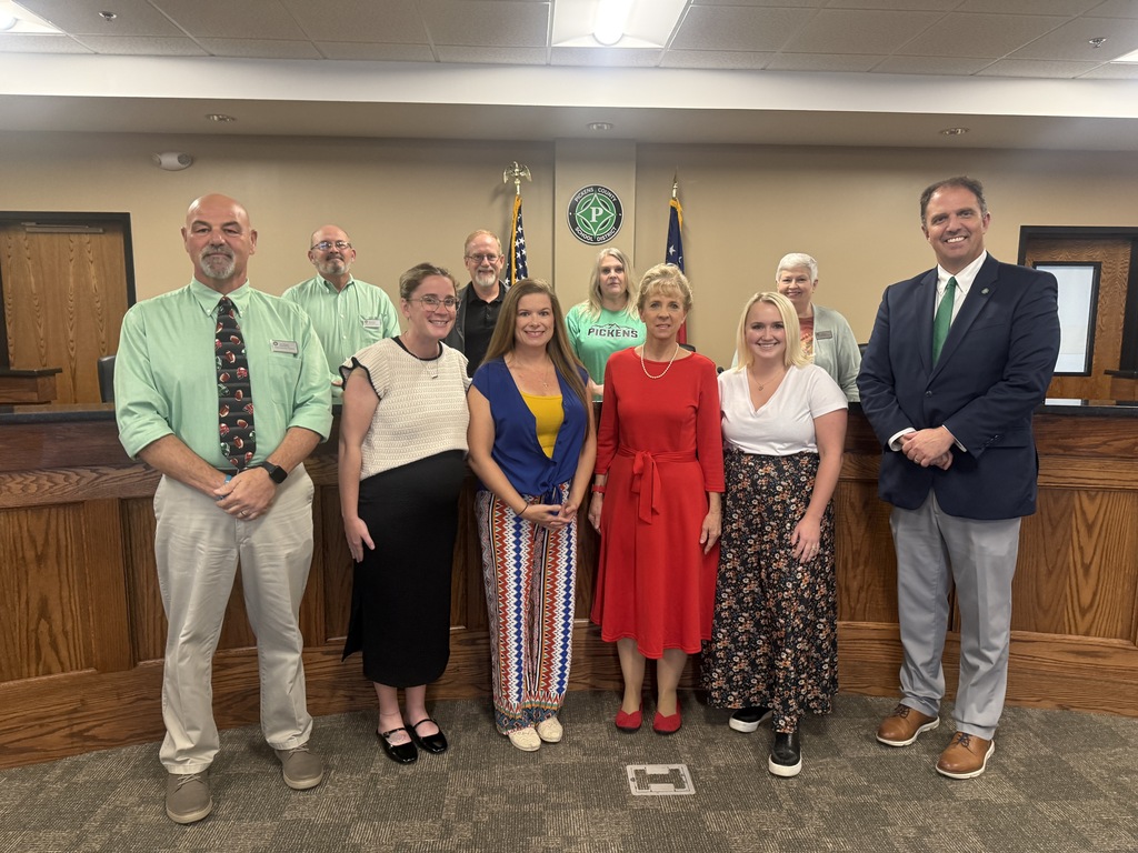 PCSD School Nurses at Board meeting