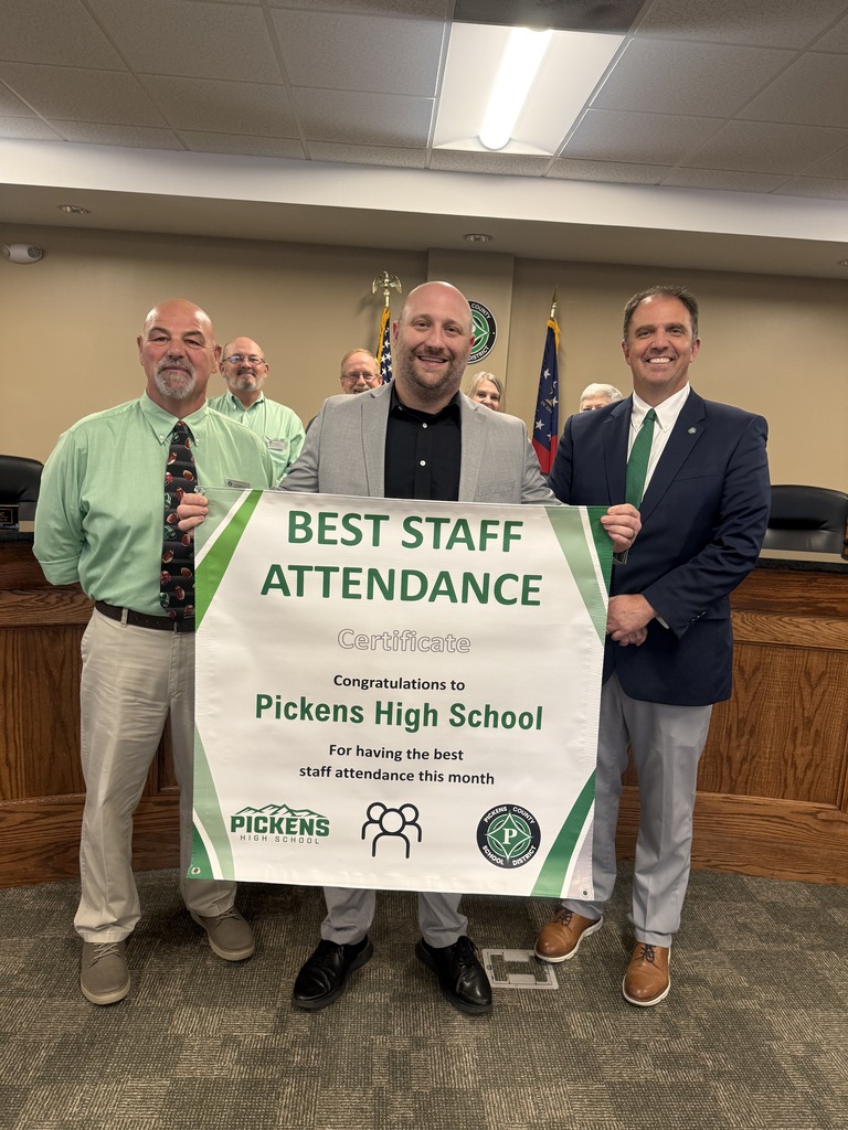 PHS Principal Best Staff Attendance