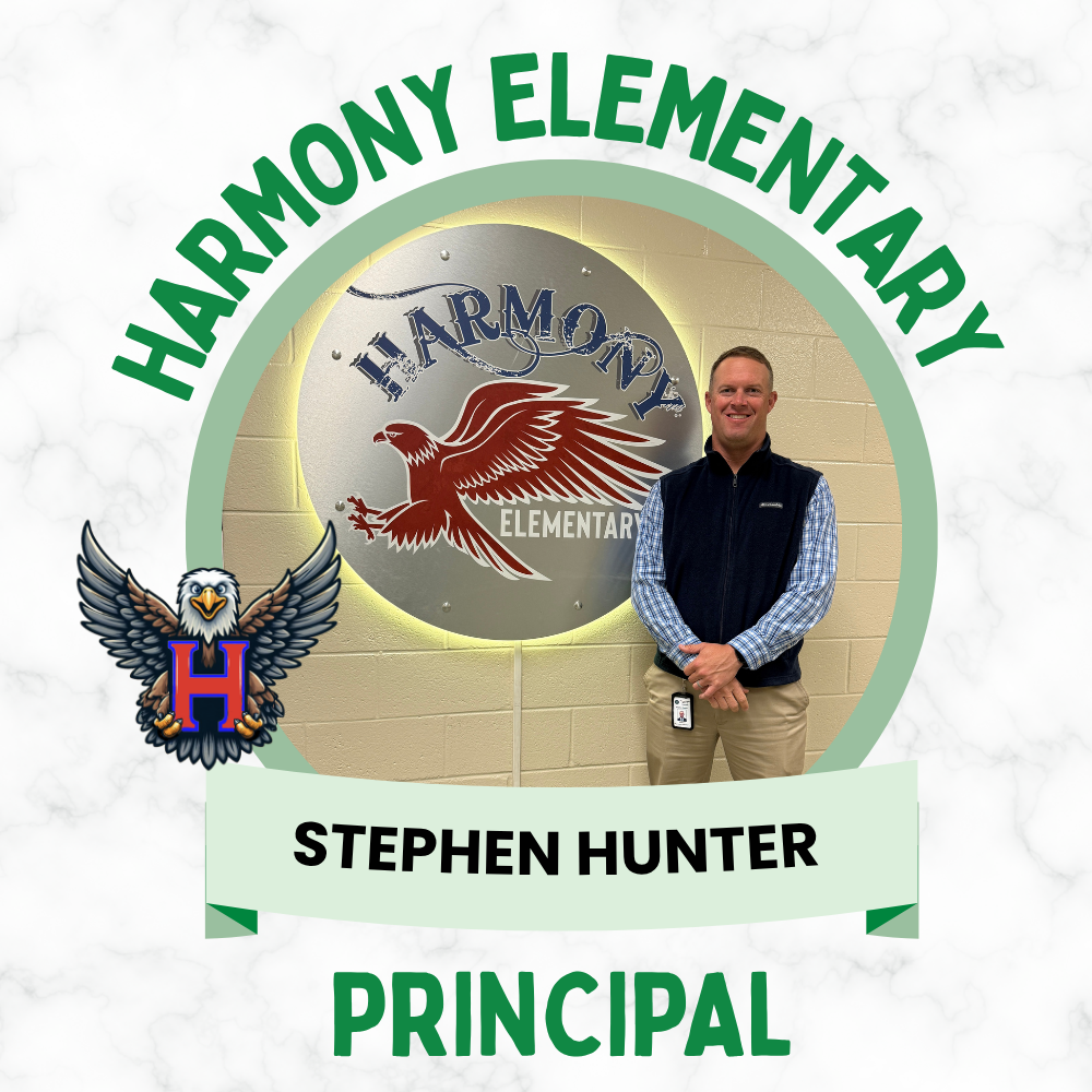 Harmony Elementary Principal Stephen Hunter