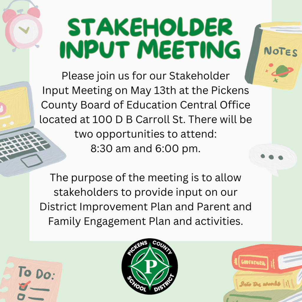 Stakeholder input Meeting