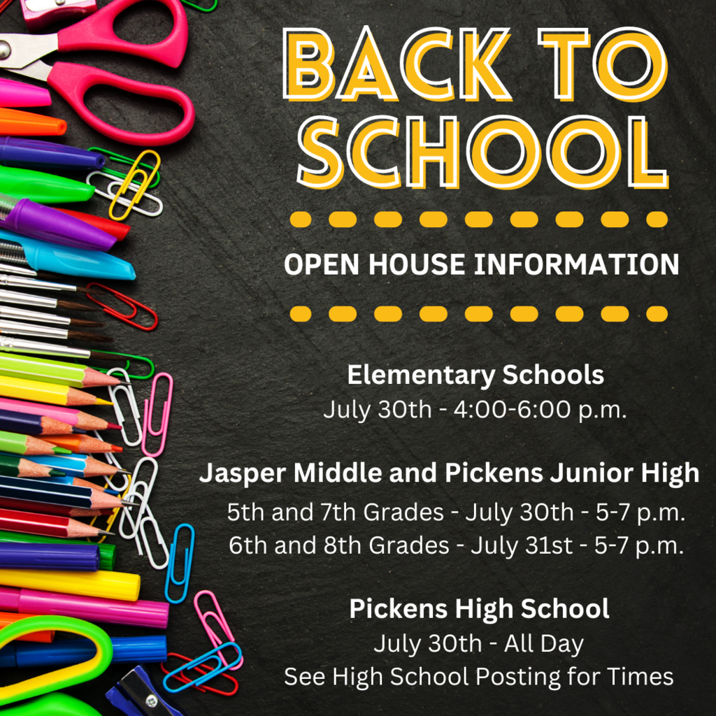 Open House for Schools