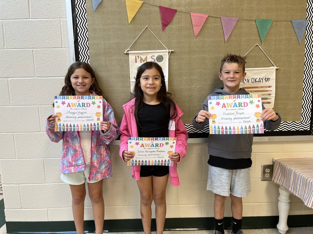 Perserverance Award winnters.