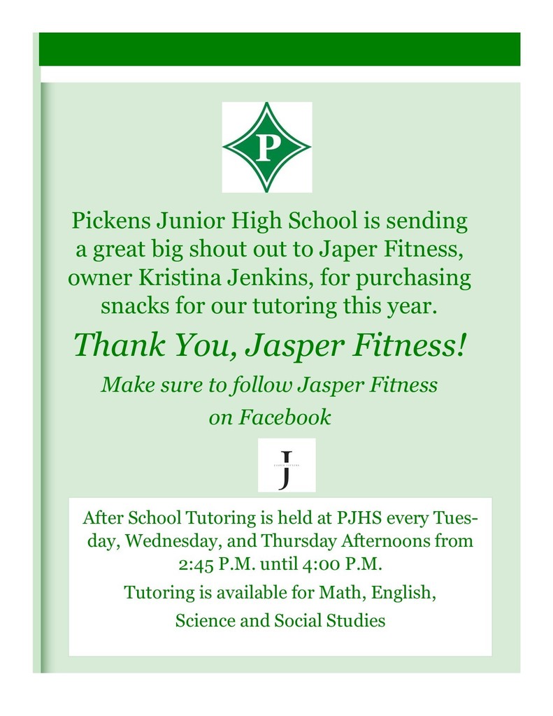 jasper fitness and tutoring program