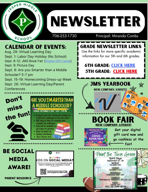 JMS September Newsletter