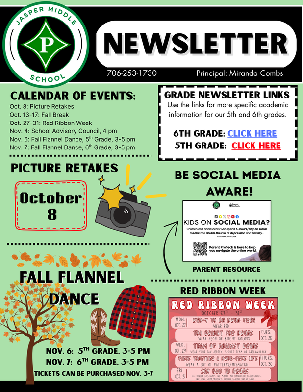 JMS October Newsletter