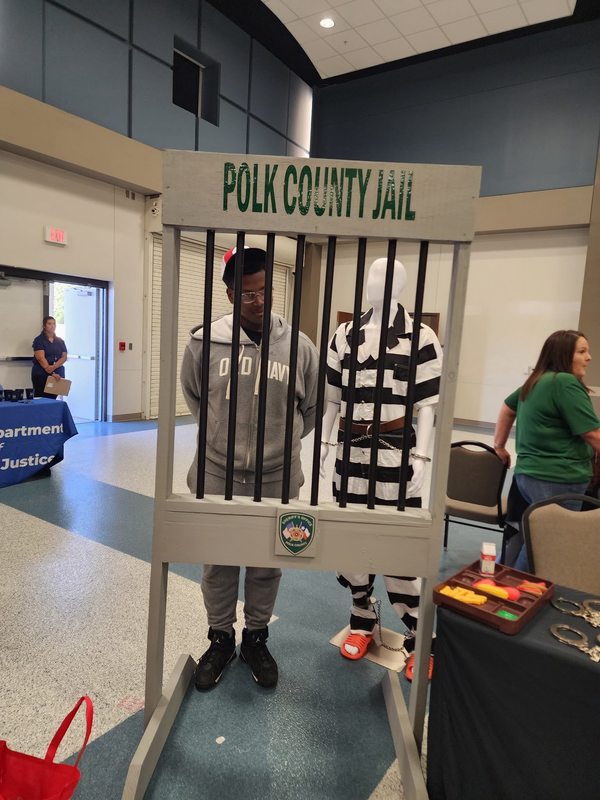 Students from Legget ISD at career fair