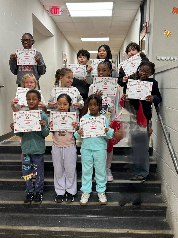 October Students of the Month!