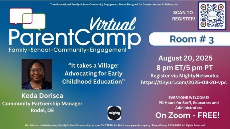 Virtual Parent Camp Flyer