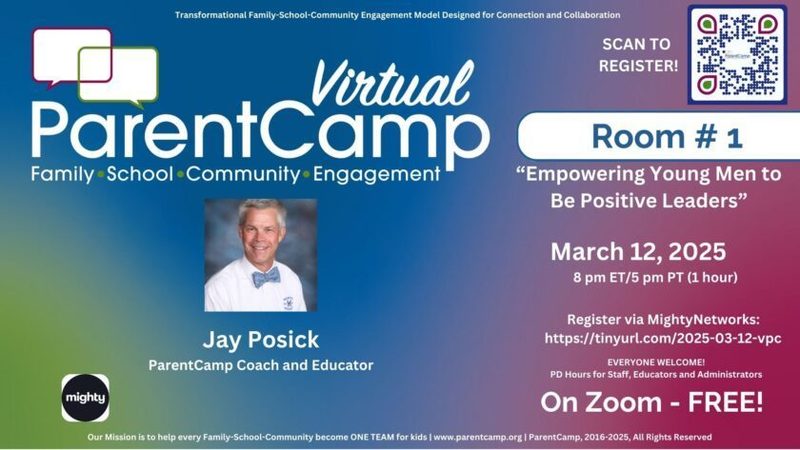 Virtual Parent Camp Flyer