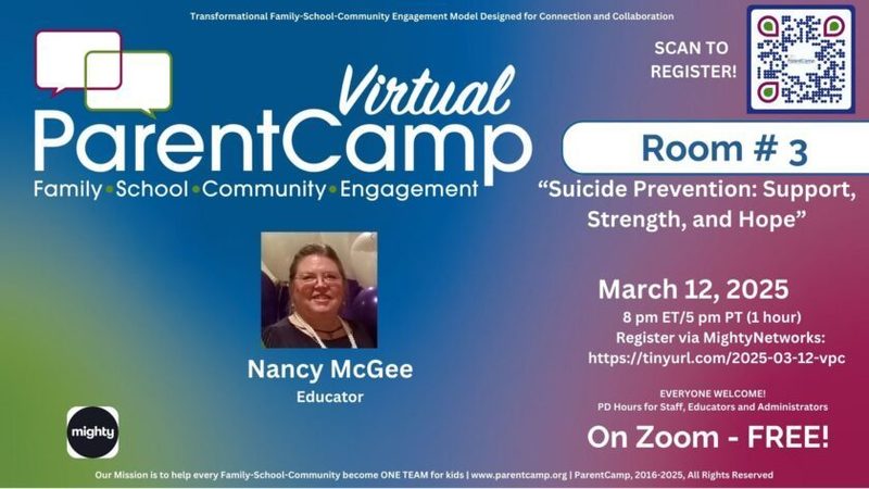 Virtual Parent Camp Flyer