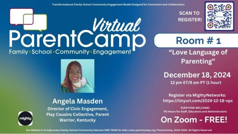 Virtual Parent Camp