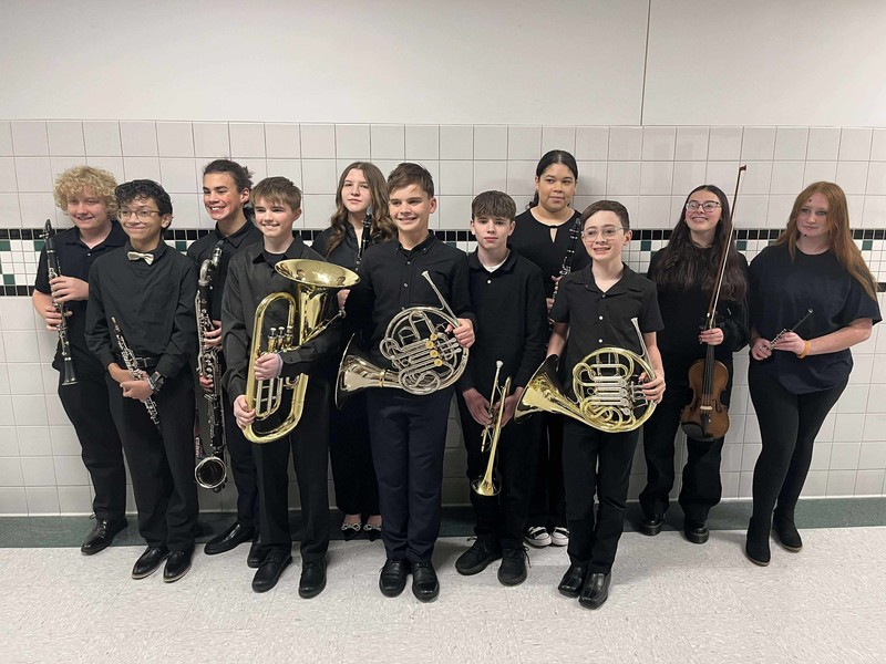 Jr High Area All State Music 