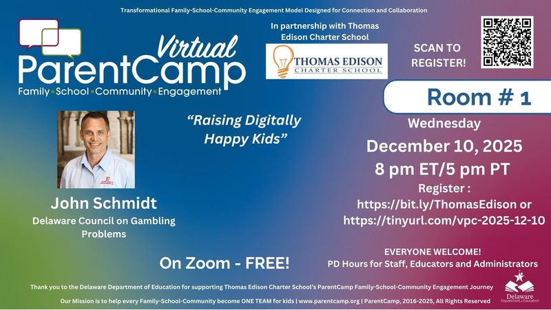 2025-12-10 Virtual ParentCamp - Room 1 John Schmidt