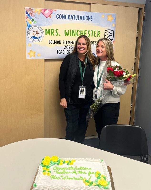 Teacher of the Year Mrs. Winchester