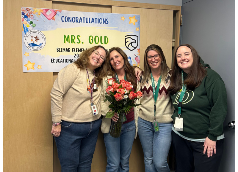 Ms. Gold  Educational Support Specialist of the year