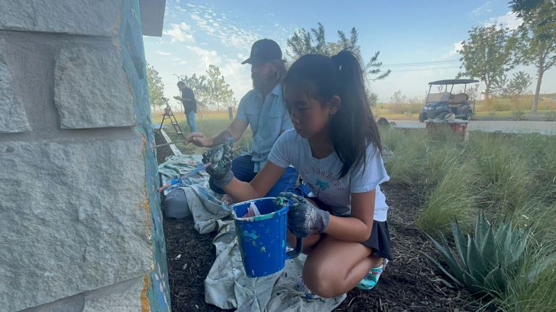 Student’s Artistic Vision Comes to Life at PGA Headquarters