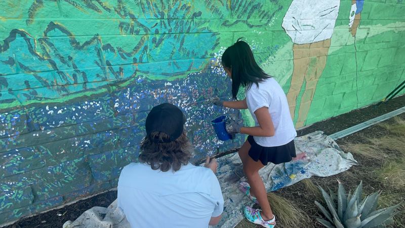 Student’s Artistic Vision Comes to Life at PGA Headquarters