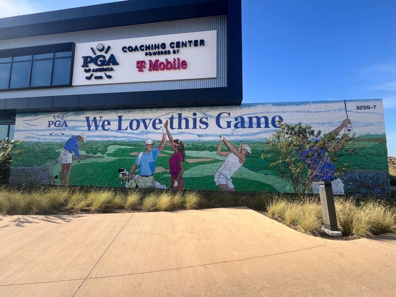 Student’s Artistic Vision Comes to Life at PGA Headquarters