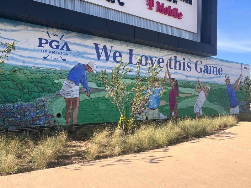Student’s Artistic Vision Comes to Life at PGA Headquarters