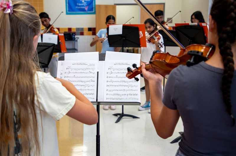 With Summer Camp, Orchestra Students Never Miss a Beat