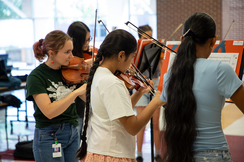 With Summer Camp, Orchestra Students Never Miss a Beat