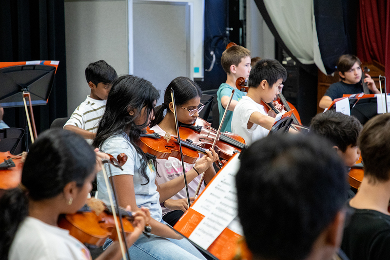 With Summer Camp, Orchestra Students Never Miss a Beat