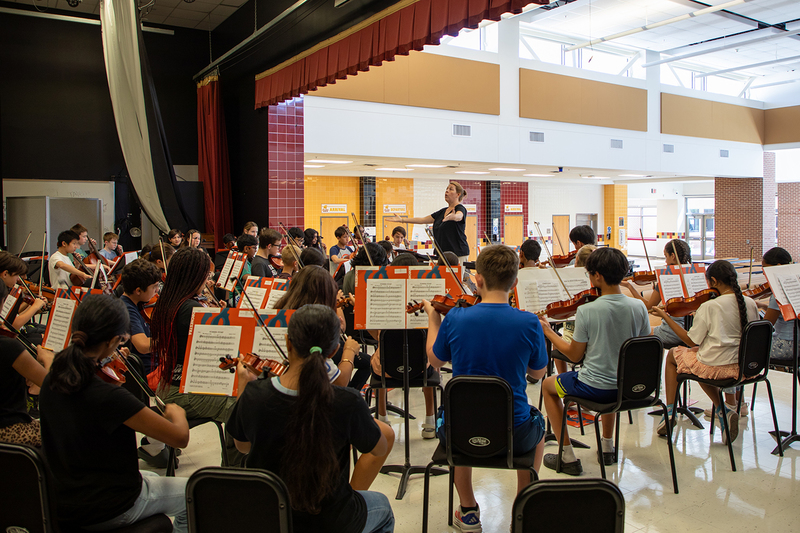 With Summer Camp, Orchestra Students Never Miss a Beat